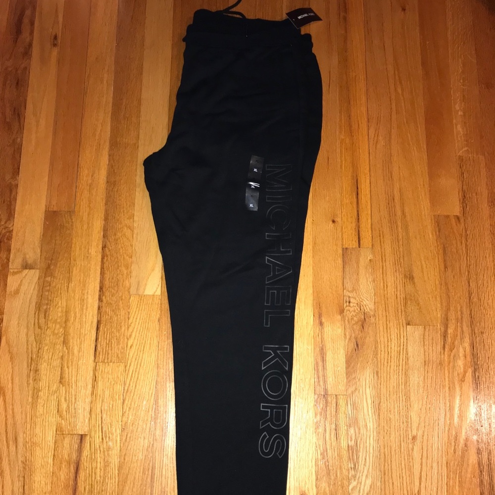 Michael Kors men’s black sweatpants / joggers